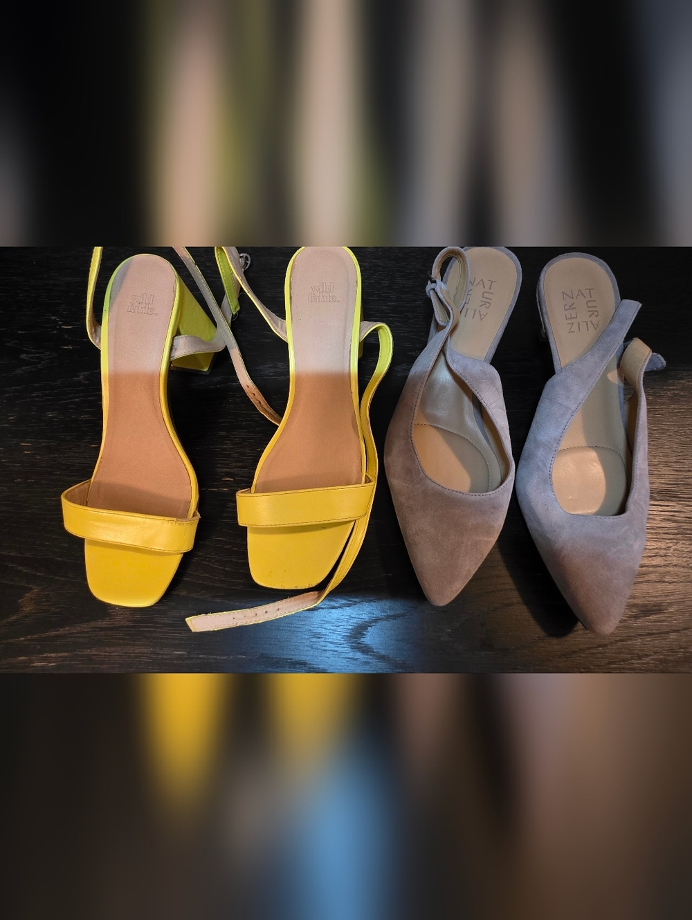 Naturalizer Suede Heels Size8,5 Wild Fable Yellow Heels Bundle | Size 8